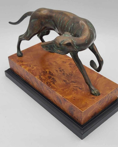 Scultura cane caccia - da,