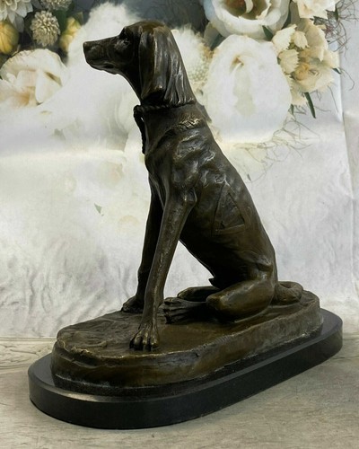 Vintage bronzo caccia cane - bronzo,