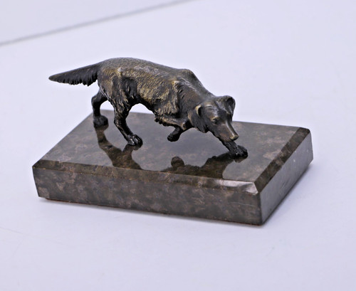 Statua scultura cane vintage